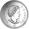 50 Cents 2017, KM# 2303, Canada, Elizabeth II, 150th Anniversary of the Canadian Confederation, Canada 150 Logo