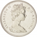 1 Dollar 1971, KM# 79, Canada, Elizabeth II, 100th Anniversary of the Accession of British Columbia