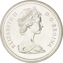 1 Dollar 1976, KM# 106, Canada, Elizabeth II, 100th Anniversary of the Ottawa Library of Parliament