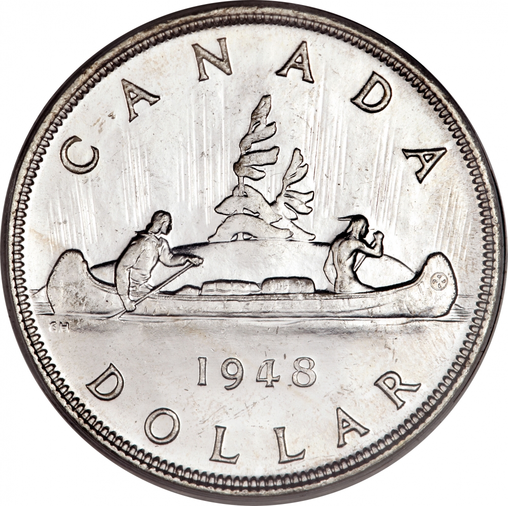 1 Dollar 1948-1952, KM# 46, Canada, George VI