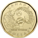 1 Dollar 2022, Canada, Elizabeth II, Oscar Peterson