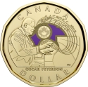 1 Dollar 2022, Canada, Elizabeth II, Oscar Peterson