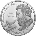 1 Dollar 2022, RCM# 203370, Canada, Elizabeth II, 175th Anniversary of Birth of Alexander Graham Bell