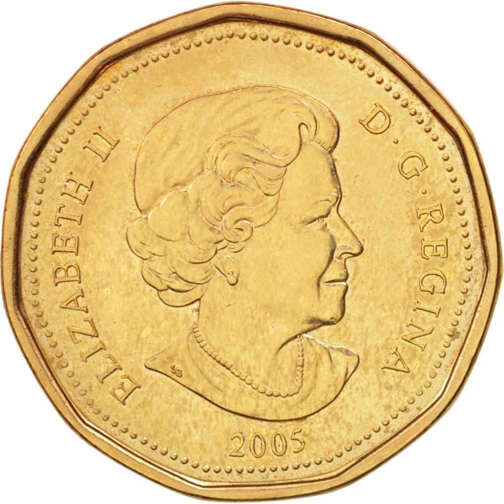 1 Dollar 2005, KM# 552, Canada, Elizabeth II, 25th Anniversary of Terry Fox's Marathon of Hope
