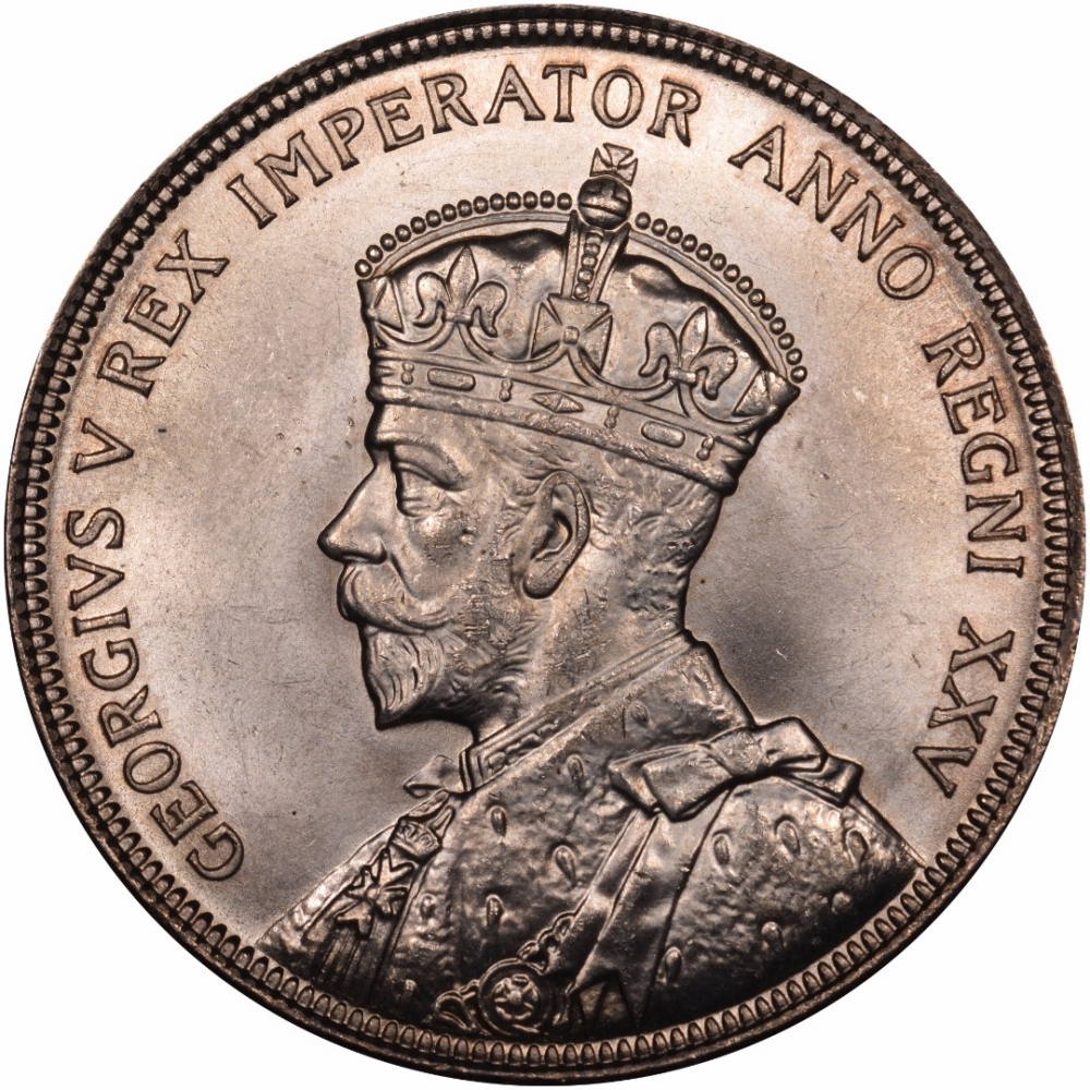 1 Dollar 1935, KM# 30, Canada, George V, 25th Anniversary of the Reign of King George V