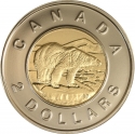 2 Dollars 2003-2006, KM# 496, Canada, Elizabeth II