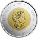 2 Dollars 2019, KM# 2764.1, Canada, Elizabeth II, 75th Anniversary of D-Day