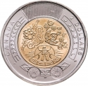 2 Dollars 2023, Canada, Elizabeth II, National Indigenous Peoples Day
