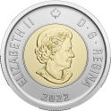 2 Dollars 2022, RCM# 204054, Canada, Elizabeth II, 50th Anniversary of the Summit Series