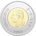 2 Dollars 2023-2024, KM# 3349, Canada, Charles III