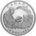 20 Dollars 2022, RCM# 205296, Canada, Elizabeth II, Oscar Peterson