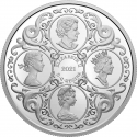 20 Dollars 2021, RCM# 200060, Canada, Elizabeth II, 95th Anniversary of Birth of Elizabeth II