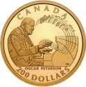 200 Dollars 2022, RCM# 205307, Canada, Elizabeth II, Oscar Peterson