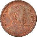 1 Peso 1942-1954, KM# 179, Chile