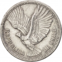10 Pesos 1956-1959, KM# 181, Chile