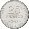 25 Francs 2013-2020, KM# 14a, Comoros, Food and Agriculture Organization (FAO), Increase Food Production