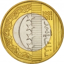 250 Francs 2013, KM# 21, Comoros, 30th Anniversary of the Central Bank of the Comoros