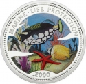 10 Francs 2000, Congo, Democratic Republic, Marine Life Protection