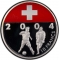 10 Francs 2004, Congo, Democratic Republic, 2004 UEFA European Football Championship in Portugal, Flag of Switzerland