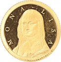 10 Francs 2006, Congo, Democratic Republic, Mona Lisa