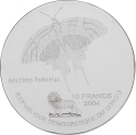 10 Francs 2004, Congo, Democratic Republic, Scarce Swallowtail