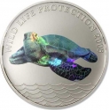 5 Francs 2003, KM# 214, Congo, Democratic Republic, Wildlife Protection, Loggerhead Sea Turtle