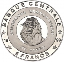 5 Francs 1999, Congo, Democratic Republic, Royal Families Of Europe, Prince Charles of the United Kingdom