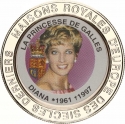 5 Francs 1999, Congo, Democratic Republic, Royal Families Of Europe, Princess Diana of the United Kingdom