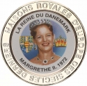 5 Francs 1999, Congo, Democratic Republic, Royal Families Of Europe, Queen Margrethe II of Denmark