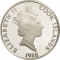 50 Dollars 1988, KM# 61, Cook Islands, Elizabeth II, Great Explorers, Stanley and Livingstone