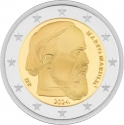 2 Euro 2024, Croatia, 500th Anniversary of Death of Marko Marulić