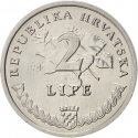 2 Lipe 1993-2017, KM# 4, Croatia