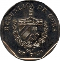 1 Peso 1994-2017, KM# 579, Cuba