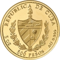 500 Pesos 1990, KM# 457, Cuba, Latin American Figures, Christopher Columbus