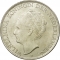 2½ Gulden 1944, KM# 46, Curacao, Wilhelmina