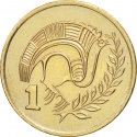 1 Cent 1983-2004, KM# 53, Cyprus