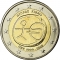 2 Euro 2009, KM# 89, Cyprus, 10th Anniversary of the European Monetary Union and the Introduction of the Euro