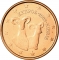 1 Euro Cent 2008-2023, KM# 78, Cyprus
