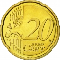 20 Euro Cent 2008-2023, KM# 82, Cyprus