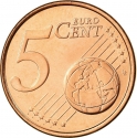 5 Euro Cent 2008-2021, KM# 80, Cyprus