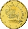 50 Euro Cent 2008-2023, KM# 83, Cyprus