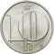 10 Haleru 1974-1990, KM# 80, Czechoslovakia