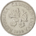5 Korun 1928-1932, KM# 11, Czechoslovakia