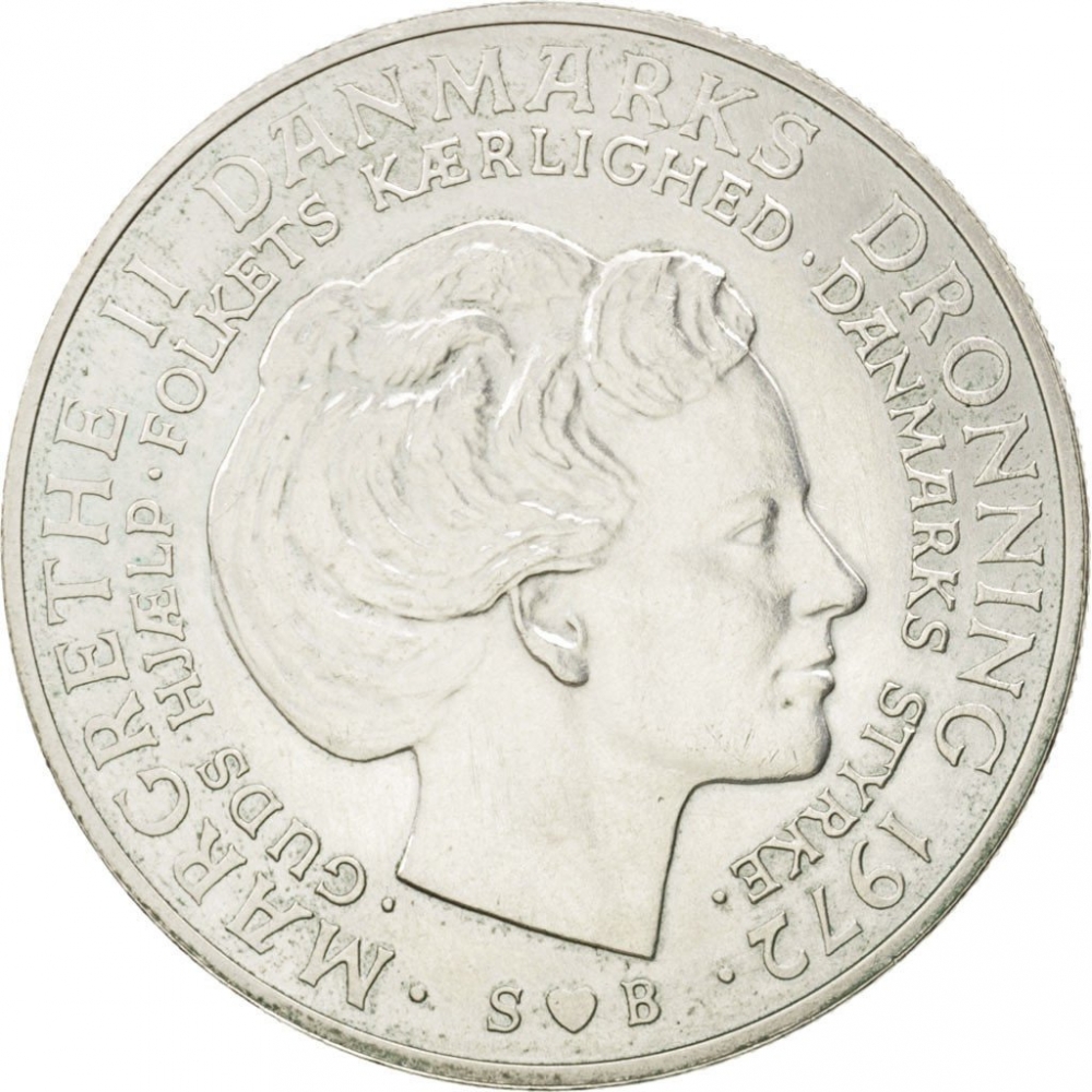 utilsigtet hændelse skat Forskelsbehandling 10 Kroner Denmark 1972, KM# 858 | CoinBrothers Catalog