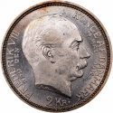 2 Kroner 1912, KM# 811, Denmark, Christian X, Death of Frederick VIII and Accession of Christian X