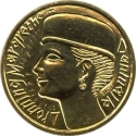 20 Kroner 1995, KM# 879, Denmark, Margrethe II, 1000th Anniversary of the Danish Coinage