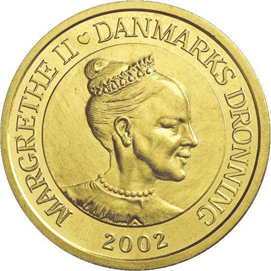 20 Kroner Denmark 2002, KM# 889 CoinBrothers Catalog