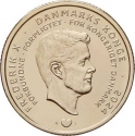 20 Kroner 2024, Denmark, Frederik X, Passing of the Crown