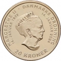 20 Kroner 2024, Denmark, Frederik X, Passing of the Crown