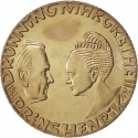 20 Kroner 1992, KM# 875, Denmark, Margrethe II, 25th Wedding Anniversary of Queen Margrethe II and Prince Henrik
